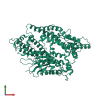 Neurolysin, mitochondrial in PDB entry 4fxy, assembly 1, front view.