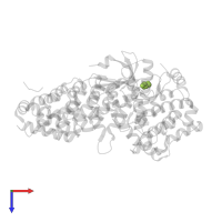 GLYCEROL in PDB entry 4fzd, assembly 1, top view.