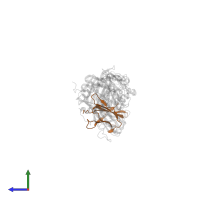 Beta-2-microglobulin in PDB entry 4g9f, assembly 1, side view.