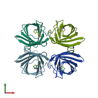 3D model of 4ggz from PDBe