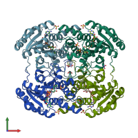 3D model of 4glo from PDBe