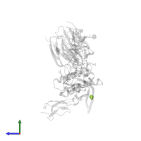 1,2-ETHANEDIOL in PDB entry 4gs7, assembly 1, side view.