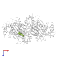 GUANOSINE-5'-MONOPHOSPHATE in PDB entry 4h2w, assembly 1, top view.