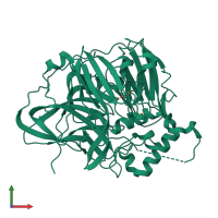 3D model of 4hak from PDBe