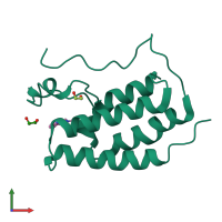 3D model of 4hbv from PDBe