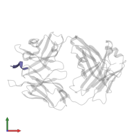 P3(42) in PDB entry 4hix, assembly 1, front view.