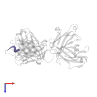 P3(42) in PDB entry 4hix, assembly 1, top view.