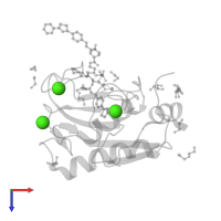 CALCIUM ION in PDB entry 4i03, assembly 1, top view.