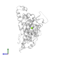 MAGNESIUM ION in PDB entry 4i2d, assembly 1, side view.