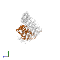 Cell division control protein 6 homolog in PDB entry 4i5n, assembly 1, side view.