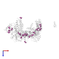 Modified residue MSE in PDB entry 4i5n, assembly 1, top view.
