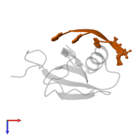 5'-R(P*GP*GP*GP*(RPC))-3' in PDB entry 4i67, assembly 1, top view.