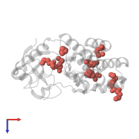 Modified residue MSE in PDB entry 4i93, assembly 1, top view.