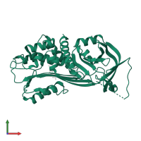 Plasminogen activator inhibitor 1 in PDB entry 4ic0, assembly 1, front view.