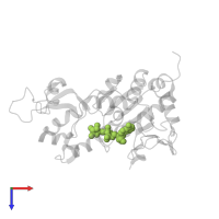 ADENOSINE-5-DIPHOSPHORIBOSE in PDB entry 4if6, assembly 1, top view.