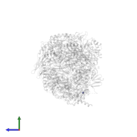 ZINC ION in PDB entry 4ifd, assembly 1, side view.