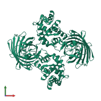 EF-hand domain-containing protein in PDB entry 4ik8, assembly 1, front view.