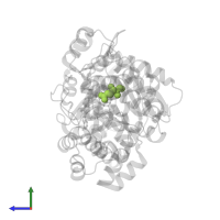 D-MANNONIC ACID in PDB entry 4im7, assembly 1, side view.