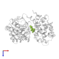 D-MANNONIC ACID in PDB entry 4im7, assembly 1, top view.