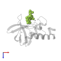 THYMIDINE-3',5'-DIPHOSPHATE in PDB entry 4j1m, assembly 1, top view.