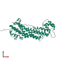 Unconventional myosin-Vb in PDB entry 4j5m, assembly 1, front view.