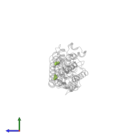 NITRATE ION in PDB entry 4j5m, assembly 1, side view.