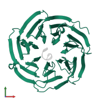 Coatomer subunit beta' in PDB entry 4j86, assembly 1, front view.