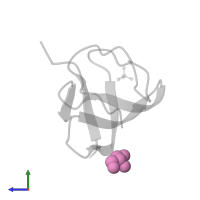 GLYCEROL in PDB entry 4j9g, assembly 3, side view.