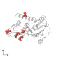 Modified residue MSE in PDB entry 4jk3, assembly 1, front view.