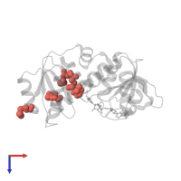 Modified residue MSE in PDB entry 4jk3, assembly 1, top view.