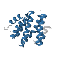 The deposited structure of PDB entry 4jxt contains 1 copy of Pfam domain PF04818 (CID domain) in Regulation of nuclear pre-mRNA domain-containing protein 1A. Showing 1 copy in chain A.
