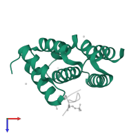 Regulation of nuclear pre-mRNA domain-containing protein 1A in PDB entry 4jxt, assembly 1, top view.