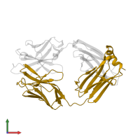 Fab3H42, light chain in PDB entry 4k8r, assembly 3, front view.