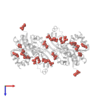 Modified residue MSE in PDB entry 4k8t, assembly 1, top view.