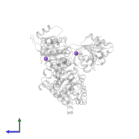 SODIUM ION in PDB entry 4kbf, assembly 3, side view.