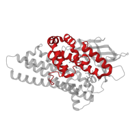 The deposited structure of PDB entry 4kcf contains 1 copy of CATH domain 1.10.540.10 (Butyryl-Coa Dehydrogenase, subunit A; domain 1) in FAD-dependent oxidoreductase. Showing 1 copy in chain A.