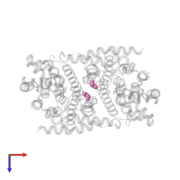 1,2-ETHANEDIOL in PDB entry 4kfa, assembly 1, top view.