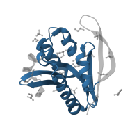 The deposited structure of PDB entry 4klv contains 1 copy of Pfam domain PF00583 (Acetyltransferase (GNAT) family) in N-acetyltransferase domain-containing protein. Showing 1 copy in chain A.