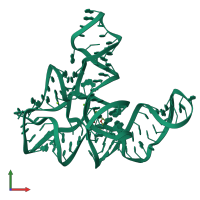 PDB entry 4kqy coloured by chain, front view.