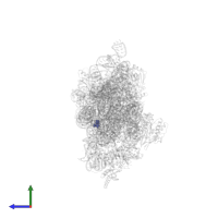 Modified residue UR3 in PDB entry 4lf4, assembly 1, side view.