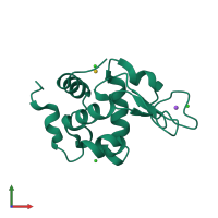 3D model of 4lfx from PDBe