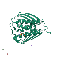 3D model of 4lom from PDBe