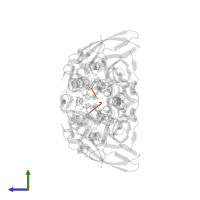 Histone H4 in PDB entry 4m38, assembly 1, side view.