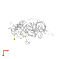 MAGNESIUM ION in PDB entry 4m4s, assembly 1, top view.