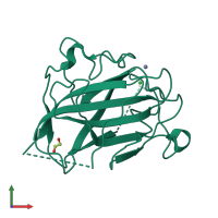 3D model of 4mah from PDBe