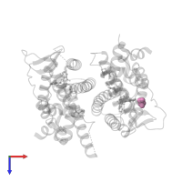 GLYCEROL in PDB entry 4mg6, assembly 1, top view.
