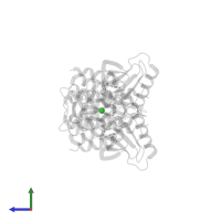 CHLORIDE ION in PDB entry 4mnf, assembly 1, side view.