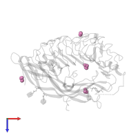 1,2-ETHANEDIOL in PDB entry 4mqw, assembly 1, top view.