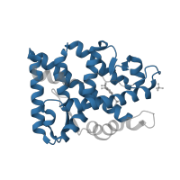 The deposited structure of PDB entry 4ogh contains 1 copy of Pfam domain PF00104 (Ligand-binding domain of nuclear hormone receptor) in Androgen receptor. Showing 1 copy in chain A.