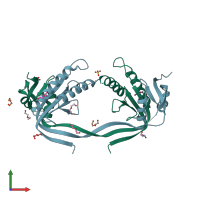 3D model of 4p2m from PDBe